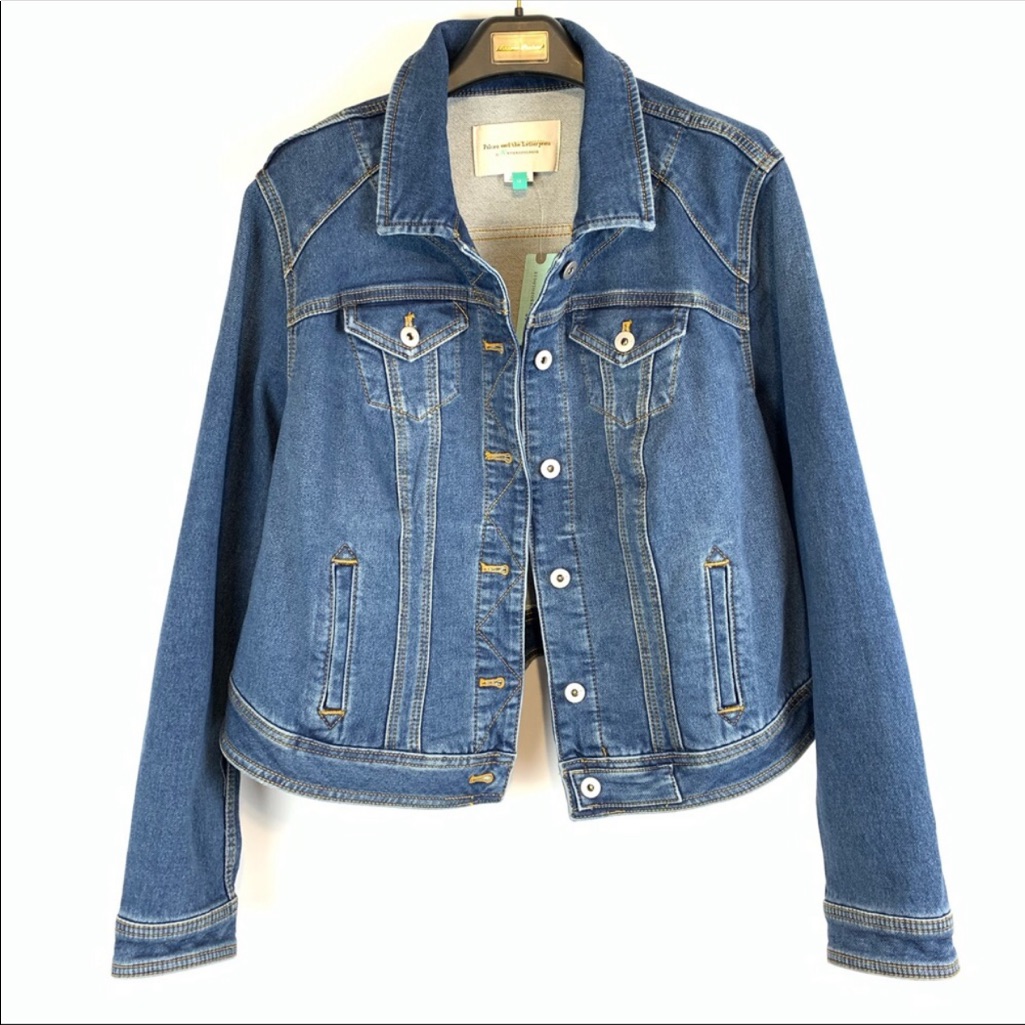 Pilcro And The Letterpress Denim Jean Jacket